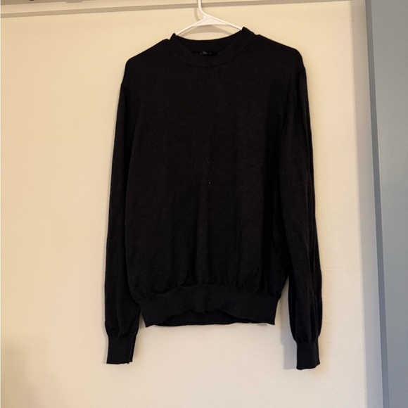 Authentic Men’s Louis Vuitton Uniform Black Crew Neck Wool Sweater- Medium - Picture 1 of 7